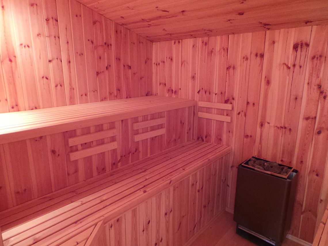 Sauna der Unterkunft